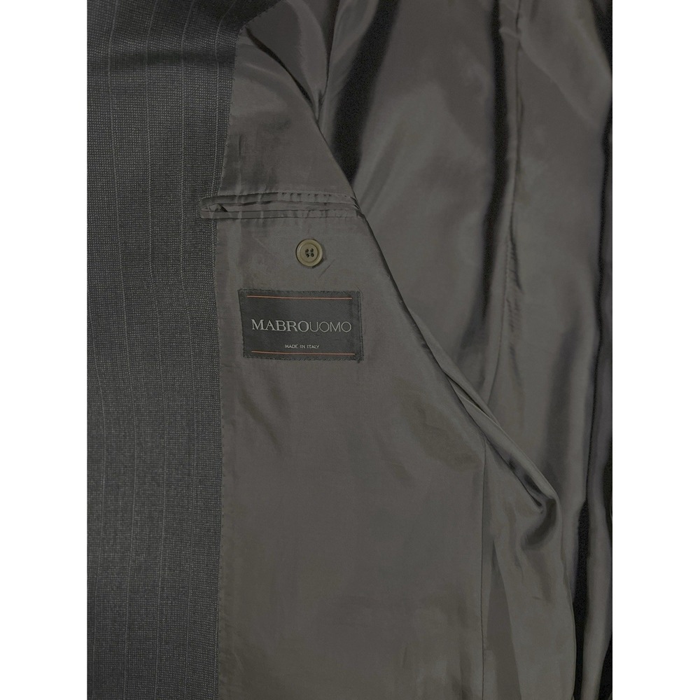 Ermenegildo Zegna Tessuto Wool Cashmere Pinstripe Blazer Tailored Mabro Italy 46 - Picture 7 of 11